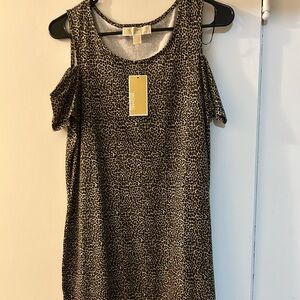Michael Kors dress brand new with tags size medium. Cheetah print, beautiful.